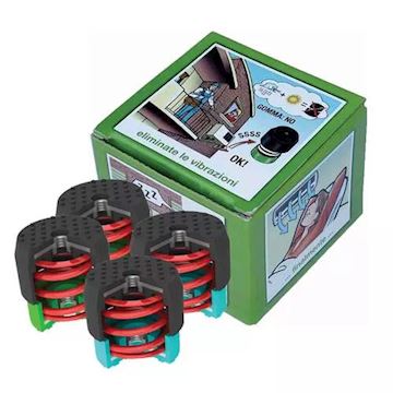 Rainbow anti-vibratiedempers van 30 tot 55kg -pr/vpe (vpe 4)